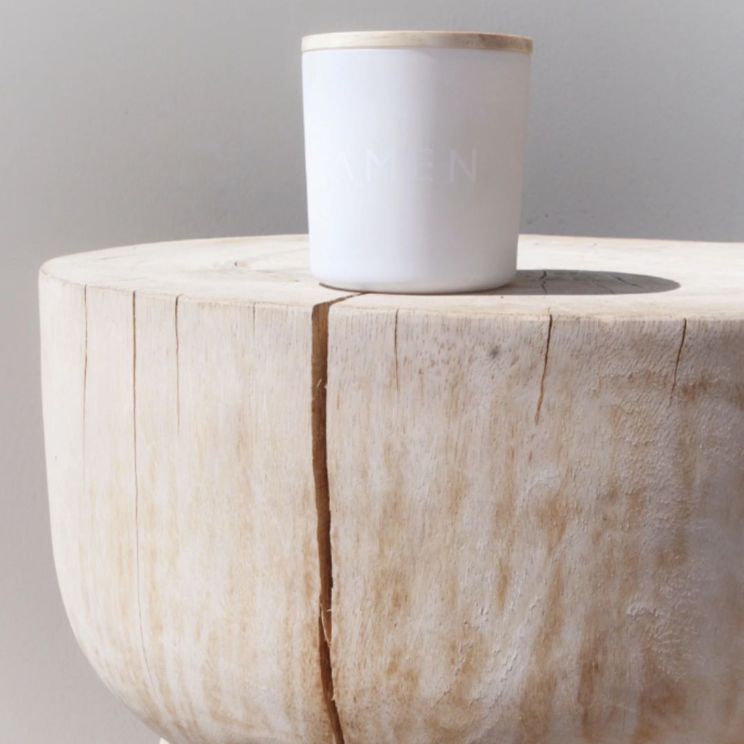 AMEN Ginger Sustainable Candle View 4