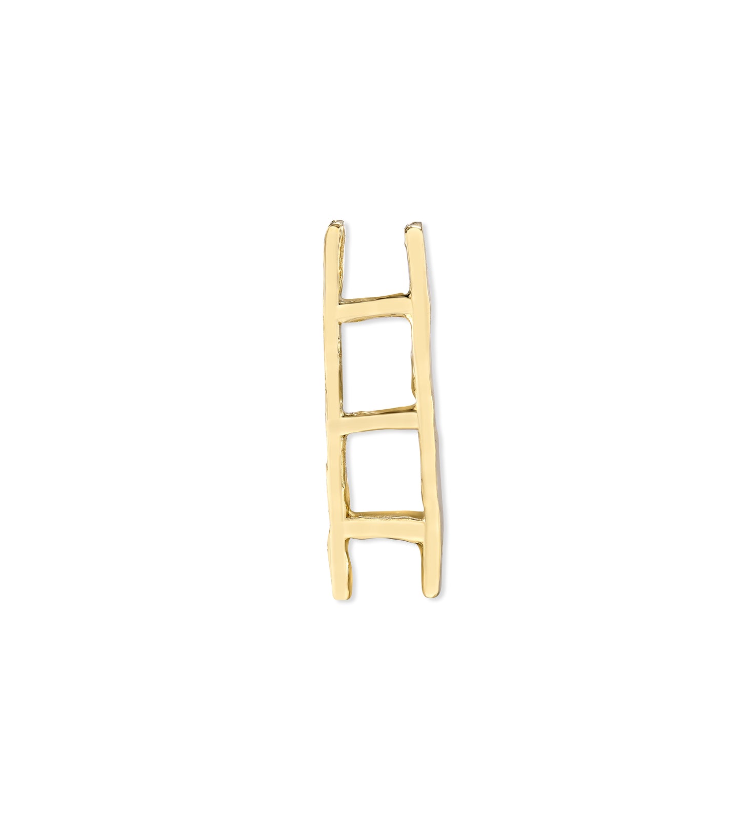 Allison Read Smith Gold Ladder Cognac Diamond Pendant