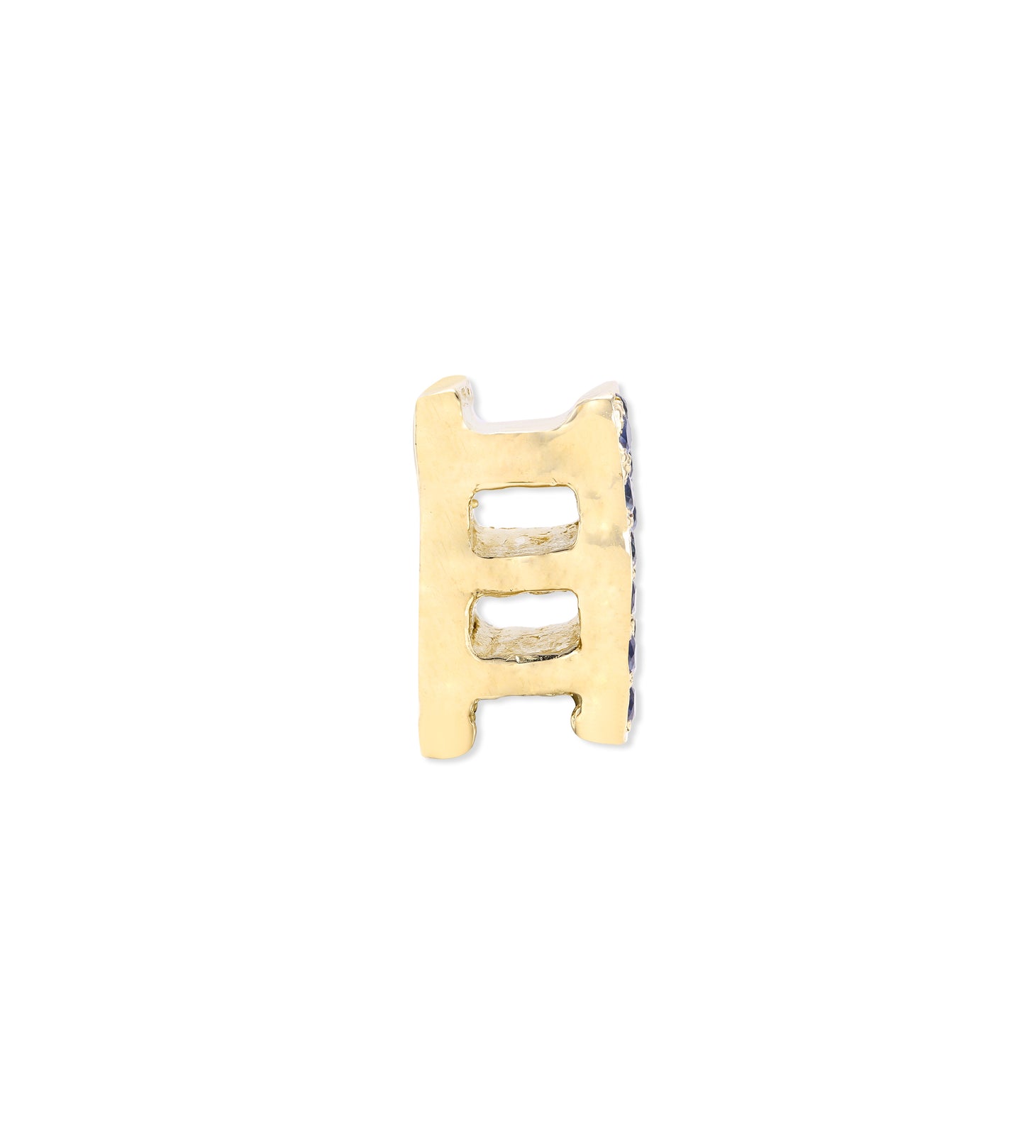Allison Read Smith - Sapphire Cinder Block Pendant