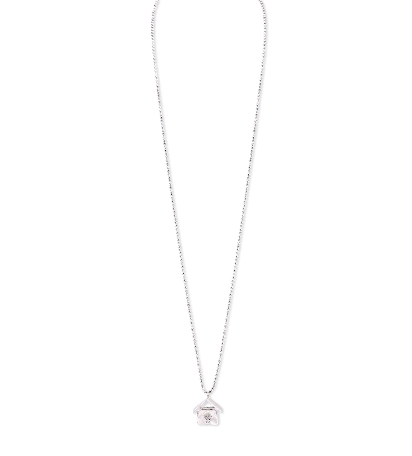 Allison Read Smith - Silver Bird House Pendant