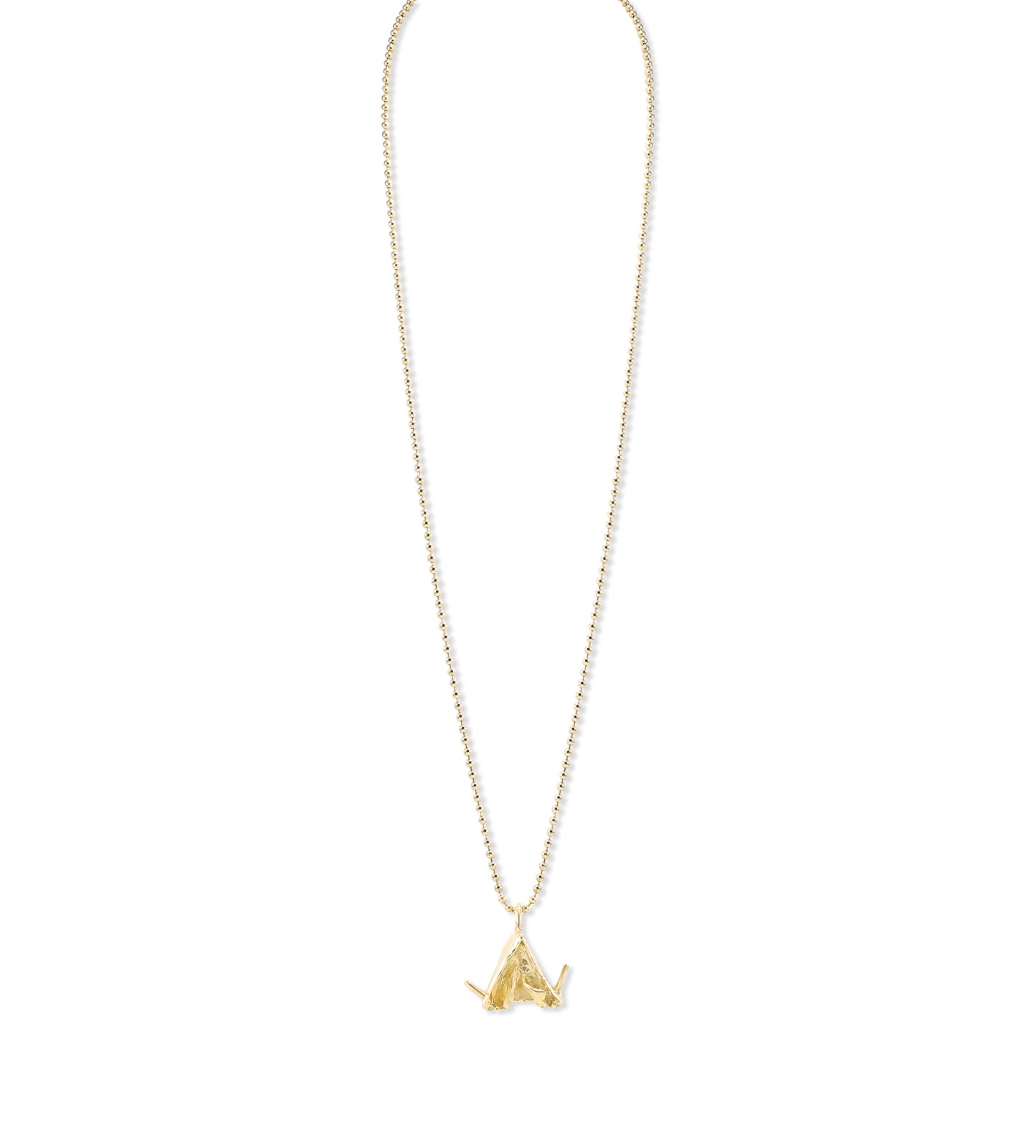 Allison Read Smith Gold Tent Pendant