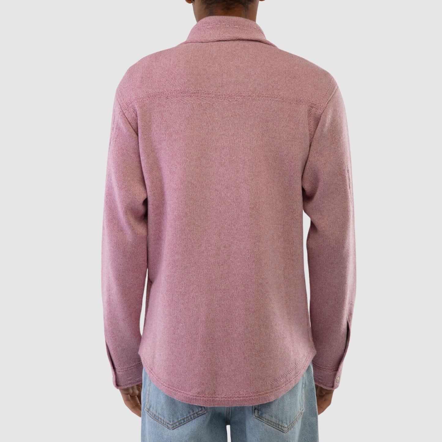 Barrie Distressed Denim Shirt