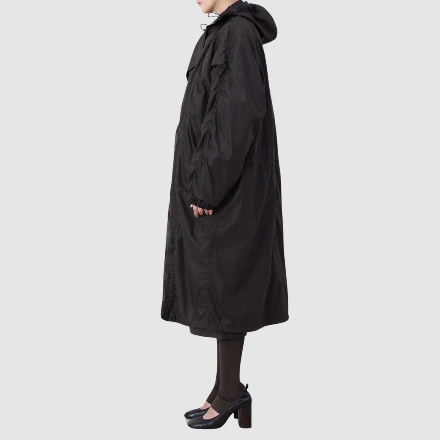 LEMAIRE Nylon Parka in Espresso