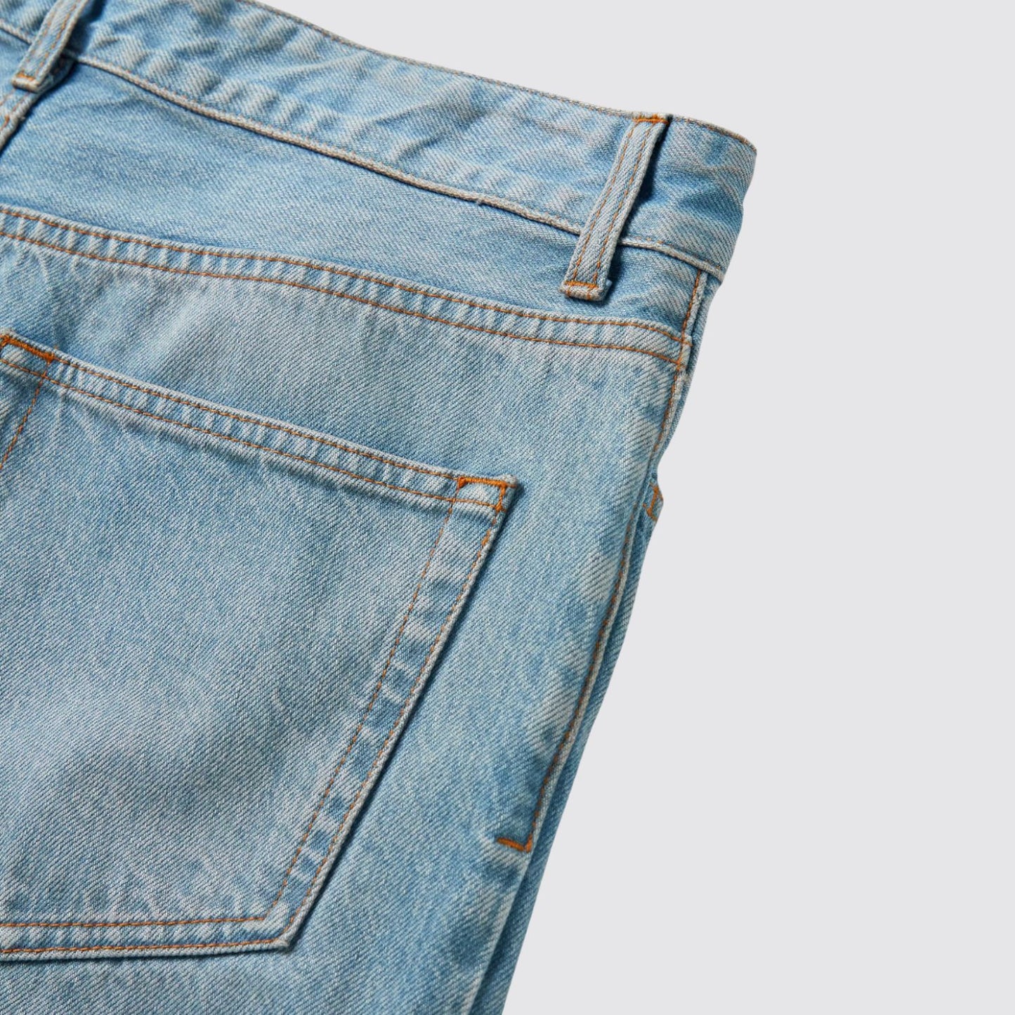 The Row Carlisle Straight-Leg Jean Close Up Back Pocket View