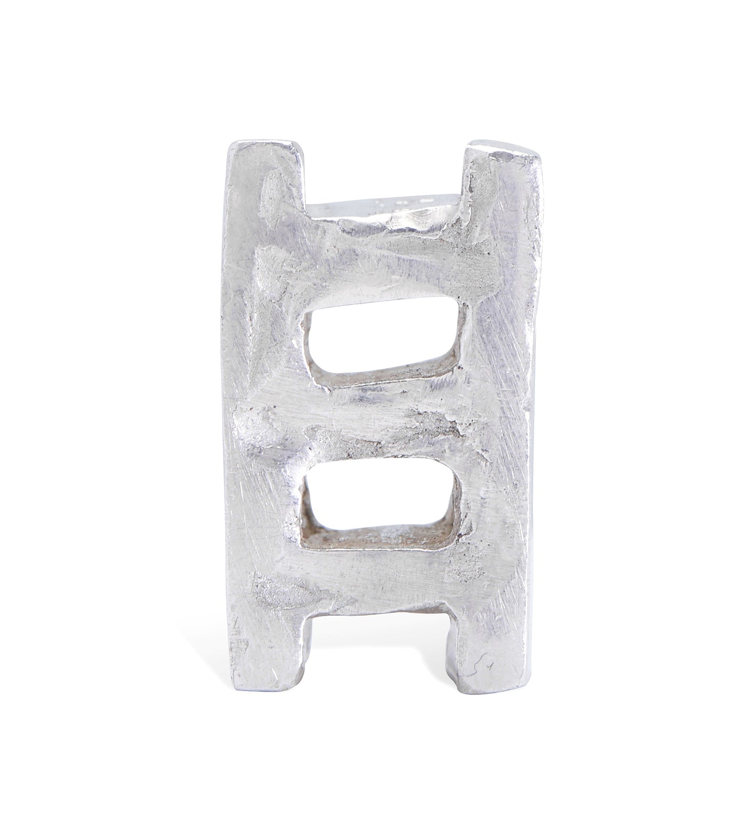 Allison Read Smith - Cinder Block Silver Pendant