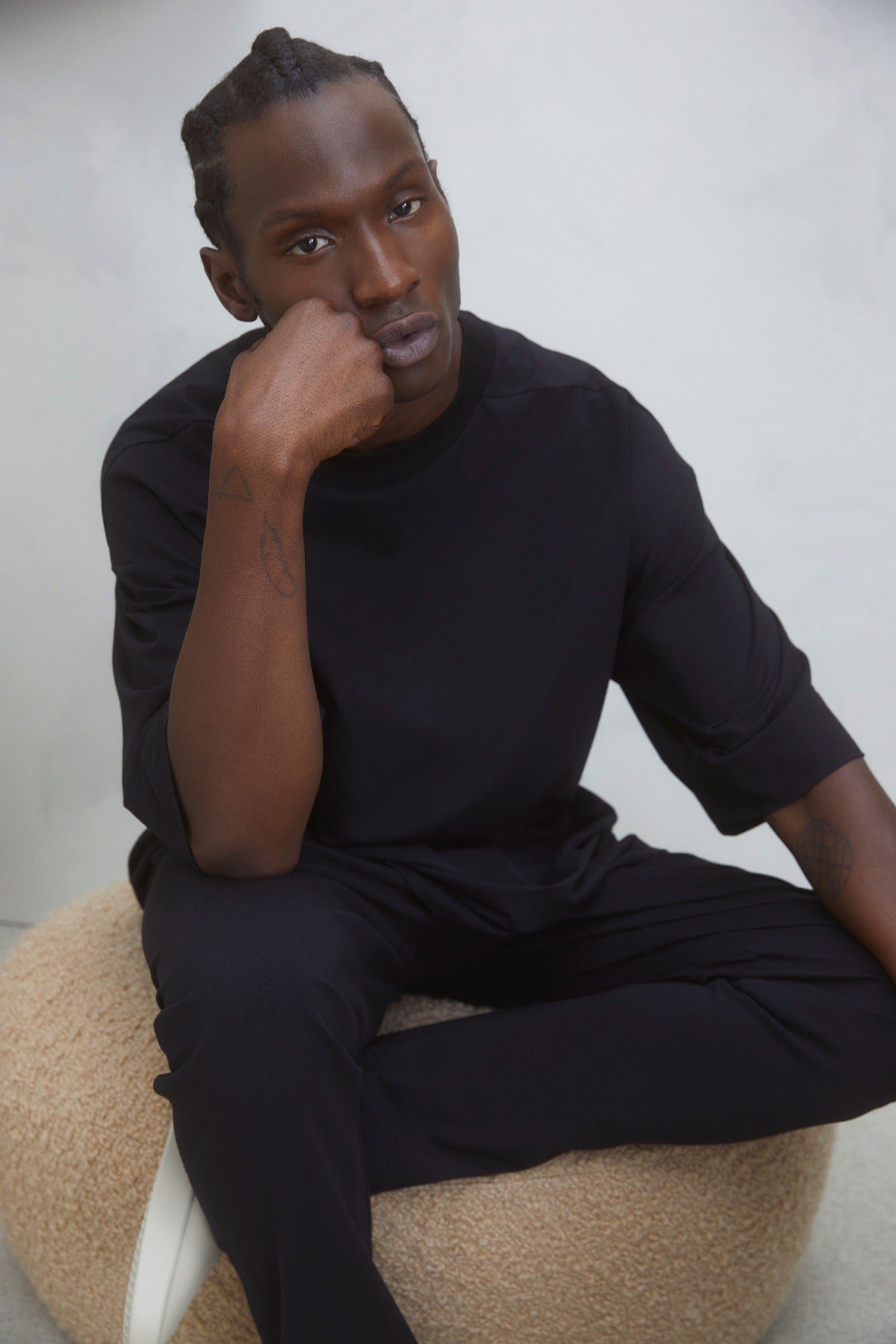 Fear Of God Black Cotton Lounge Pant