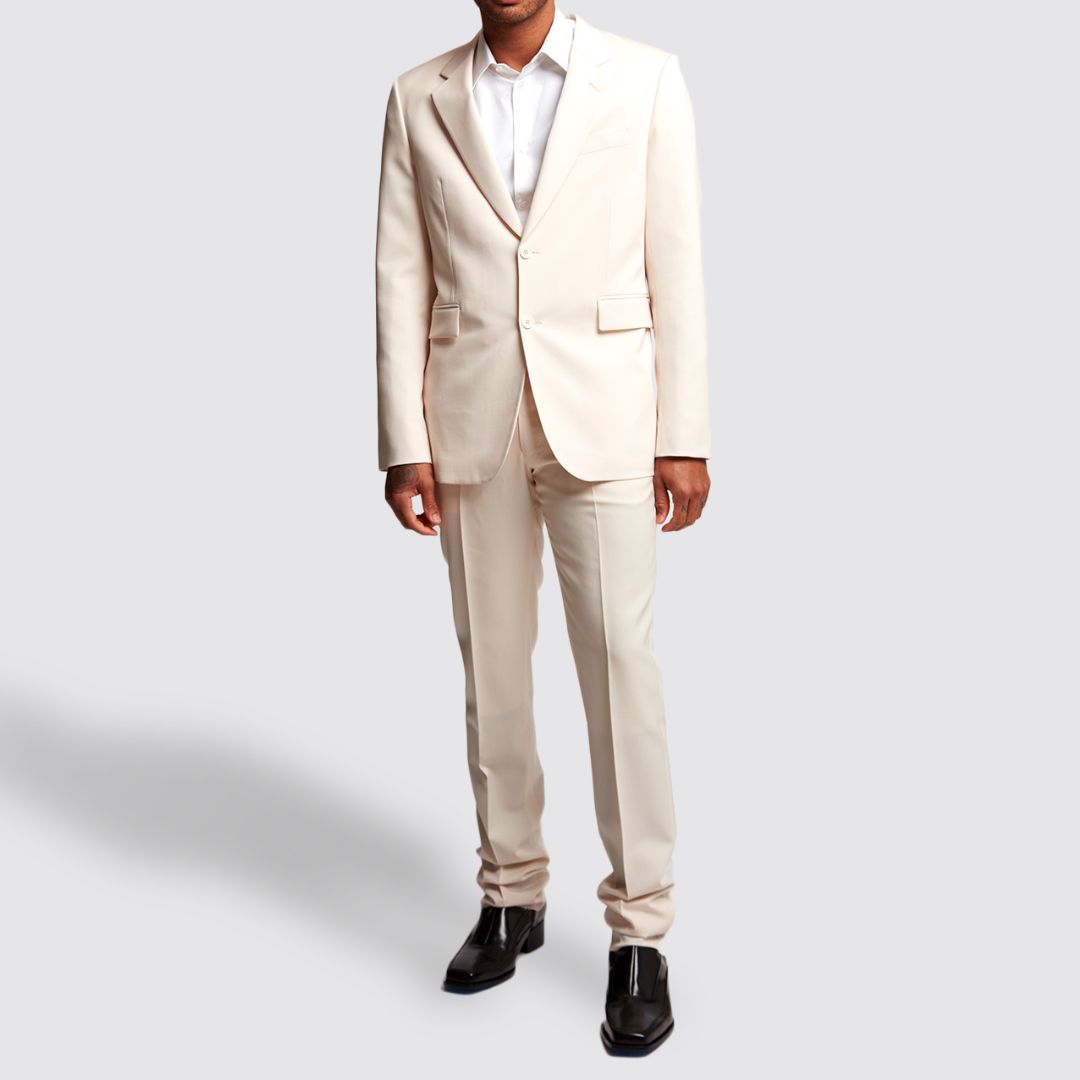 The Row Ivory Noah Jacket View 3