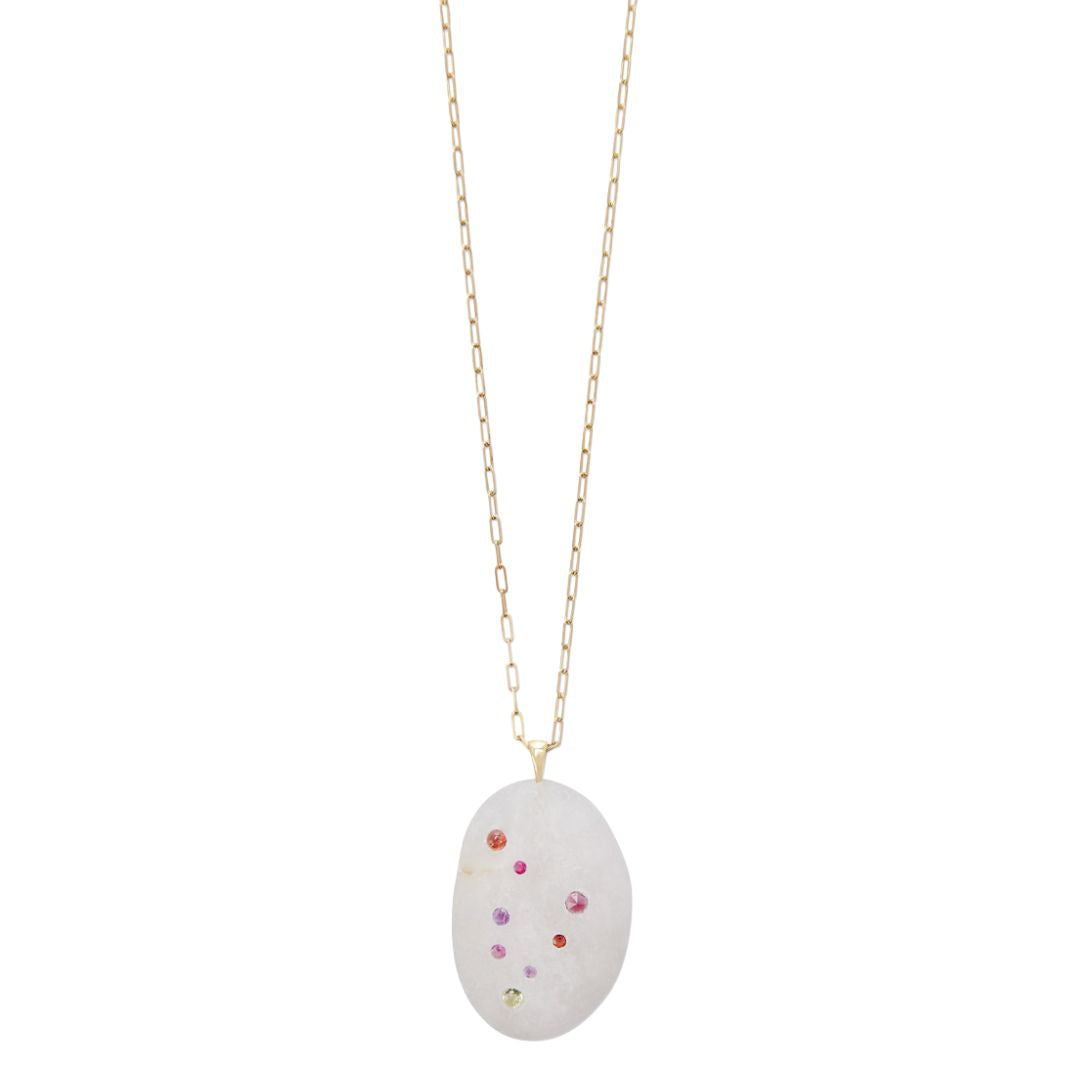 Venyx CVC Stones Capricorn Pendant Necklace