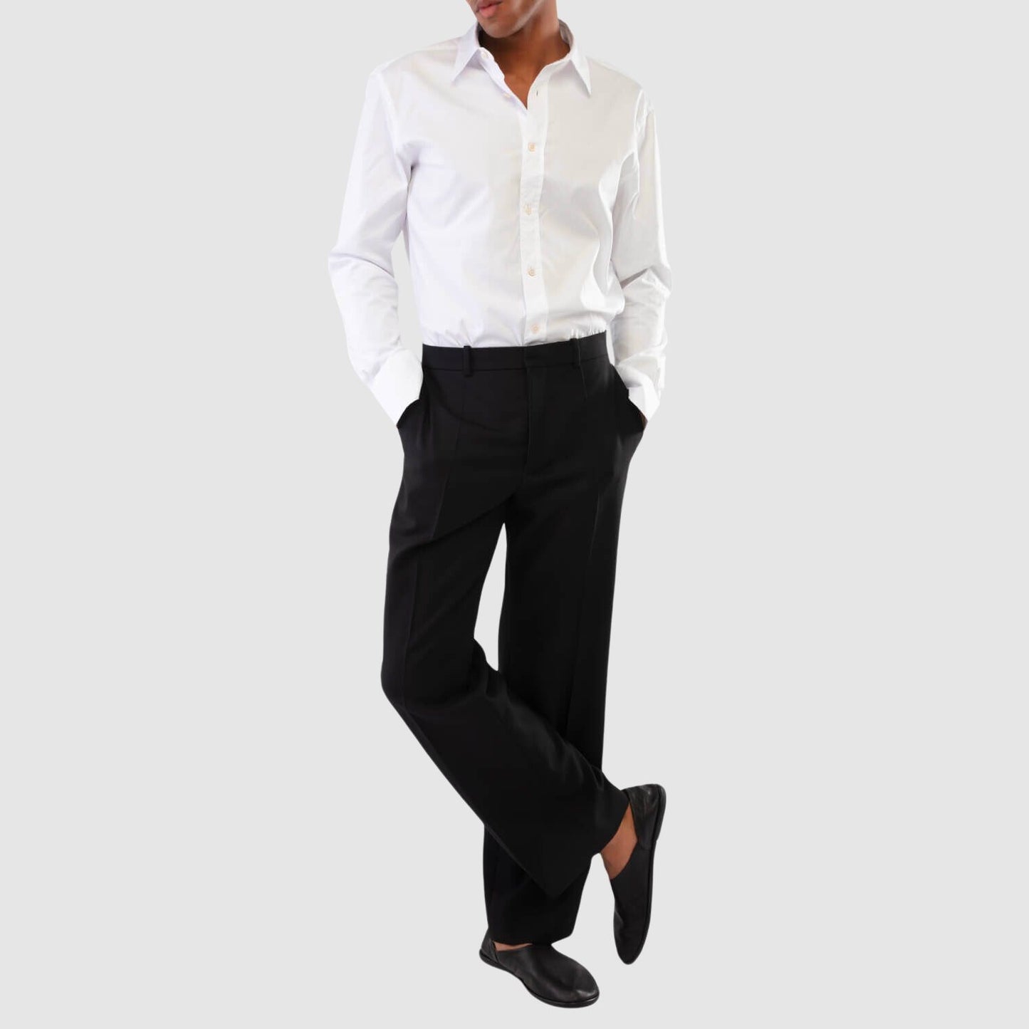 The Row Albion Pant in Virgin Wool