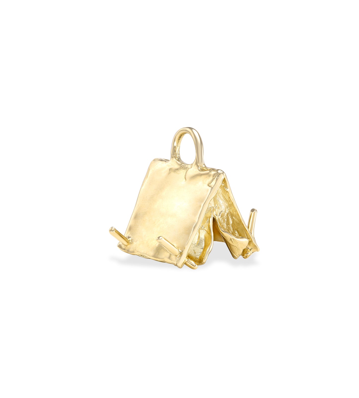 Allison Read Smith Gold Tent Pendant