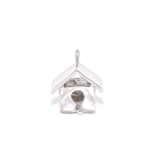 Allison Read Smith - Silver Bird House Pendant
