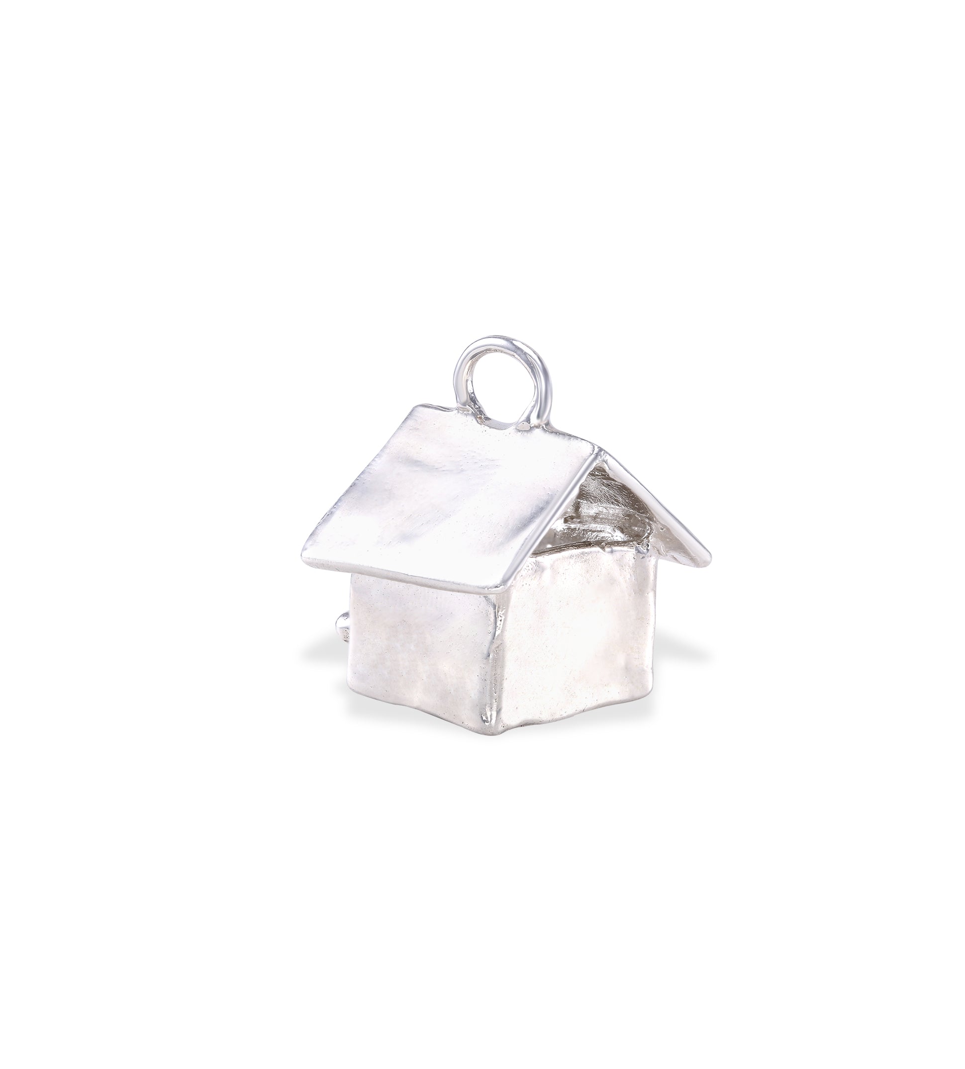 Allison Read Smith - Silver Bird House Pendant