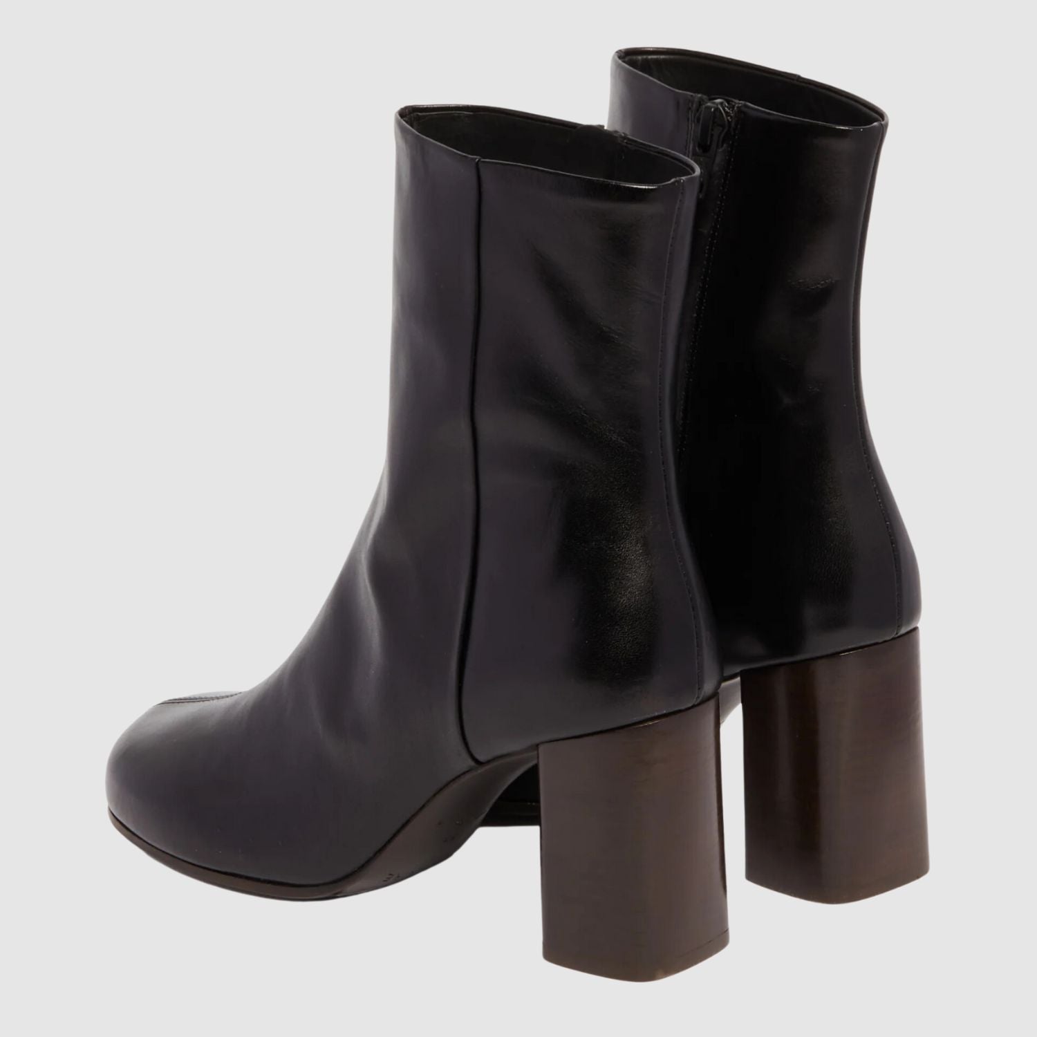 LEMAIRE Black Anatomic Ankle Boots
