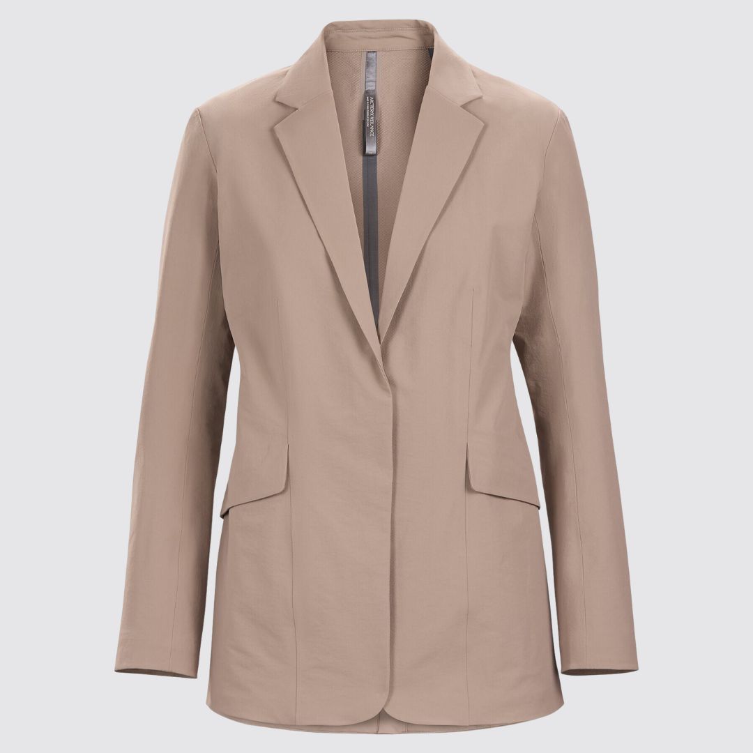 Arc'teryx | Tenia Blazer in Earth Front View