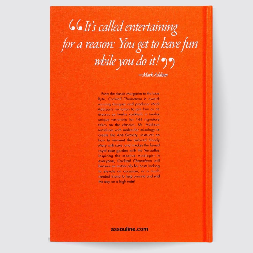 Assouline Cocktail Chameleon - Back Cover