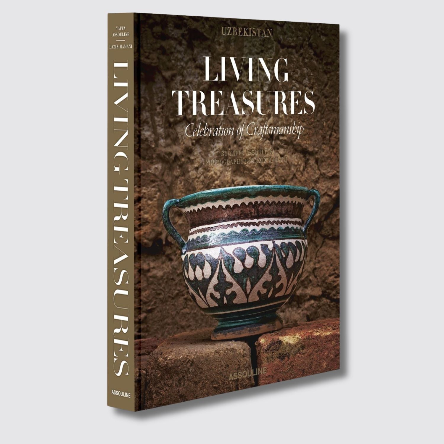 Assouline Uzbekistan Living Treasures Celebration of Craftmanship - 3/4 View