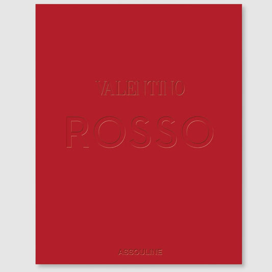 Assouline Valentino Rosso Coffee Table Book