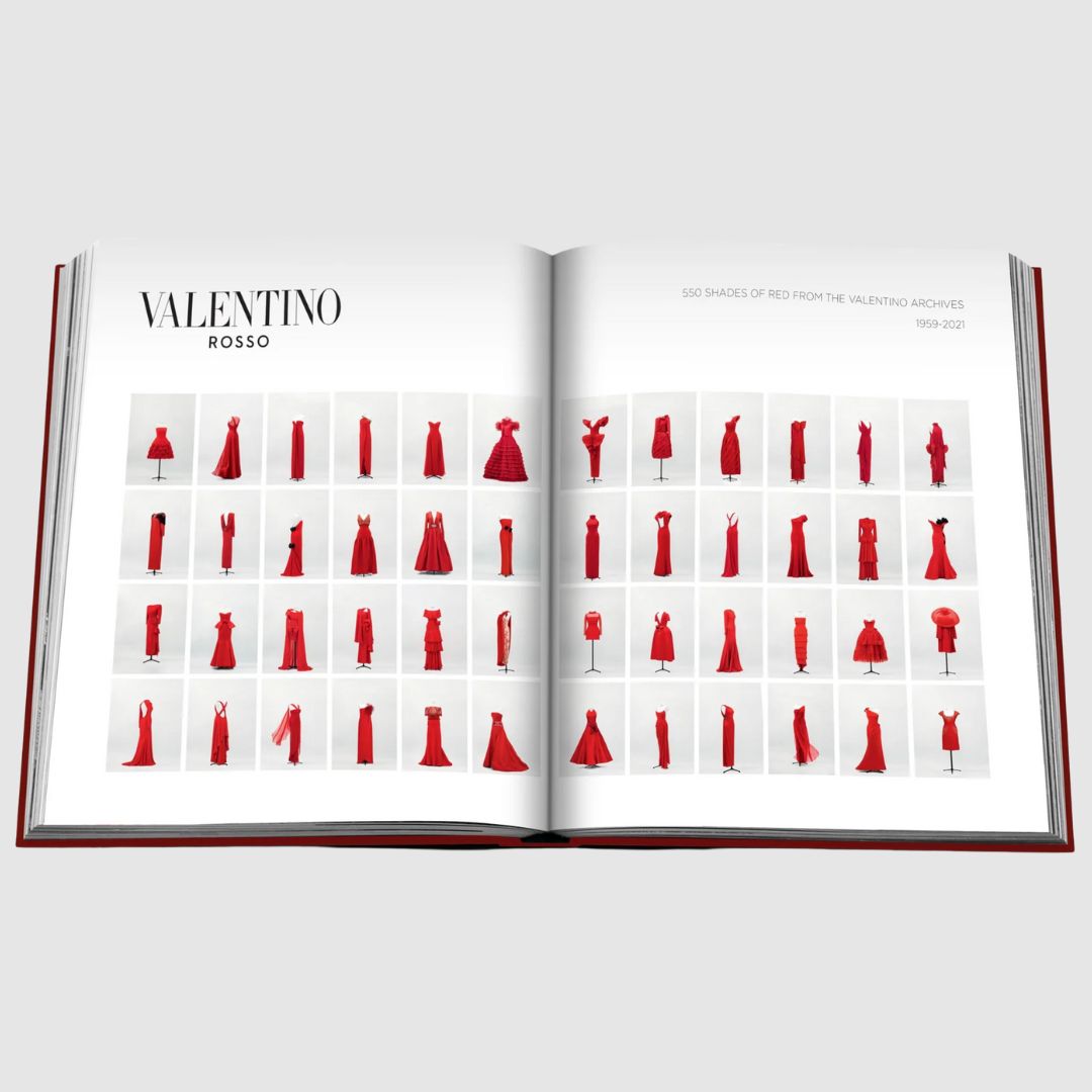 Assouline Valentino Rosso Coffee Table Book