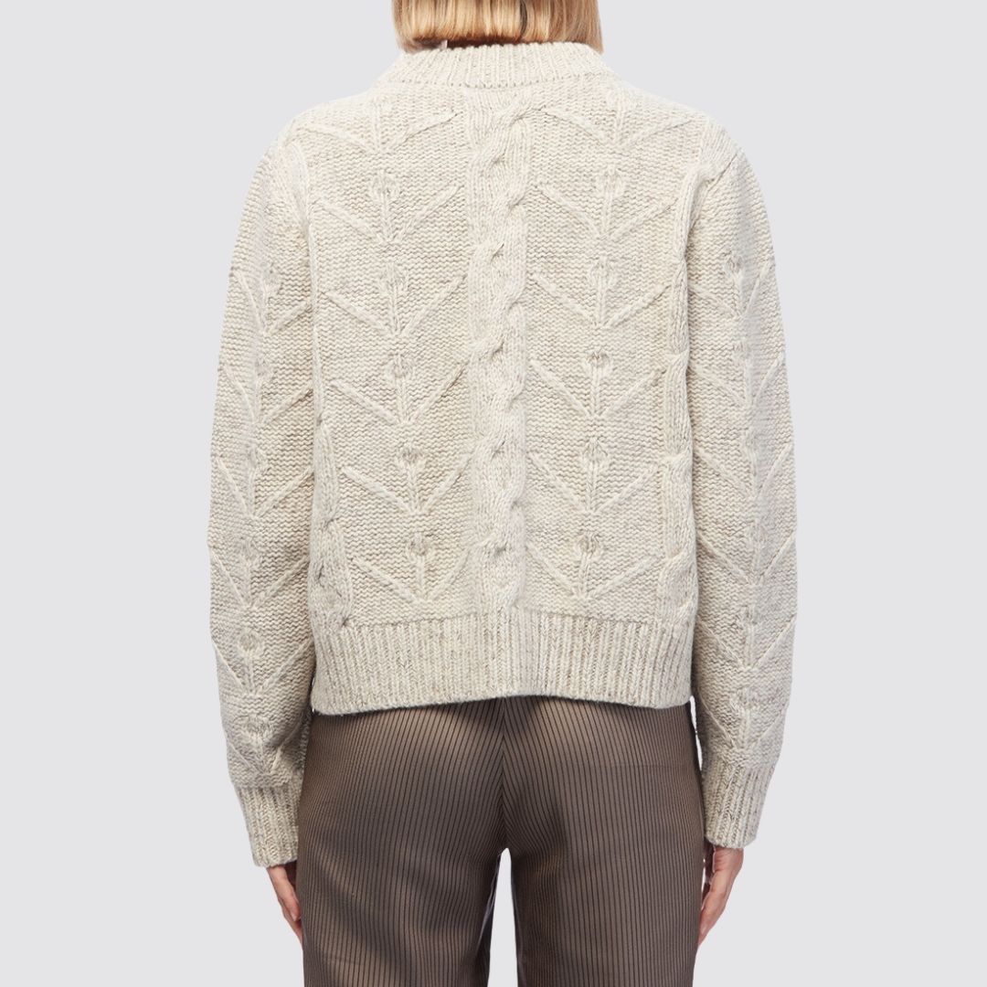 Beau Souci Cheaf Ivory Sweater