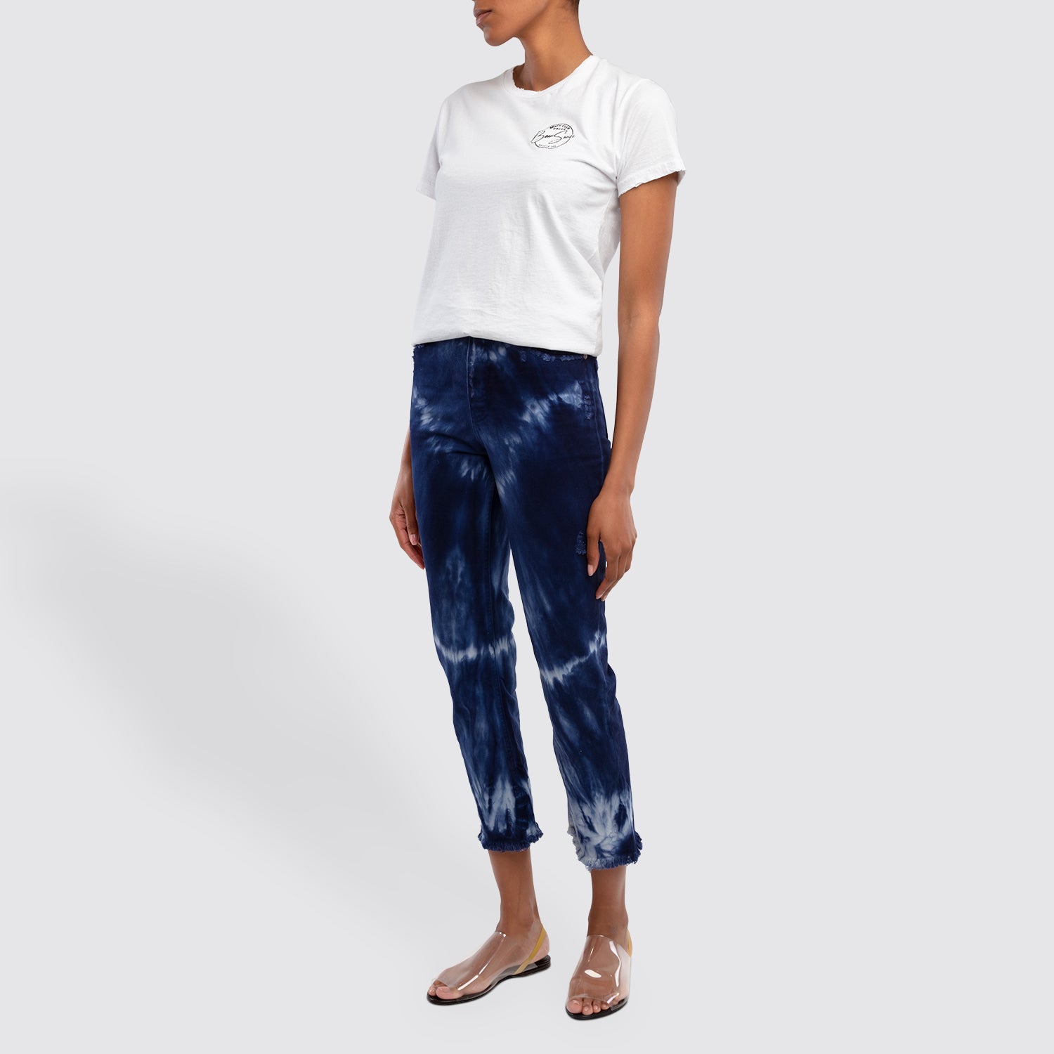 Beau Souci - Lagune Tie-Dye Jeans Style shot