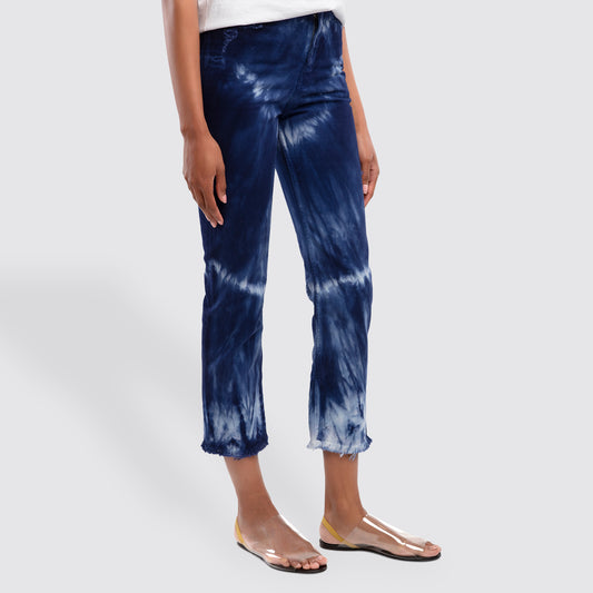 Beau Souci - Lagune Tie-Dye Jeans Front view