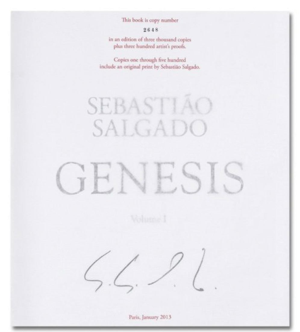 Taschen Sebastião Salgado. GENESIS