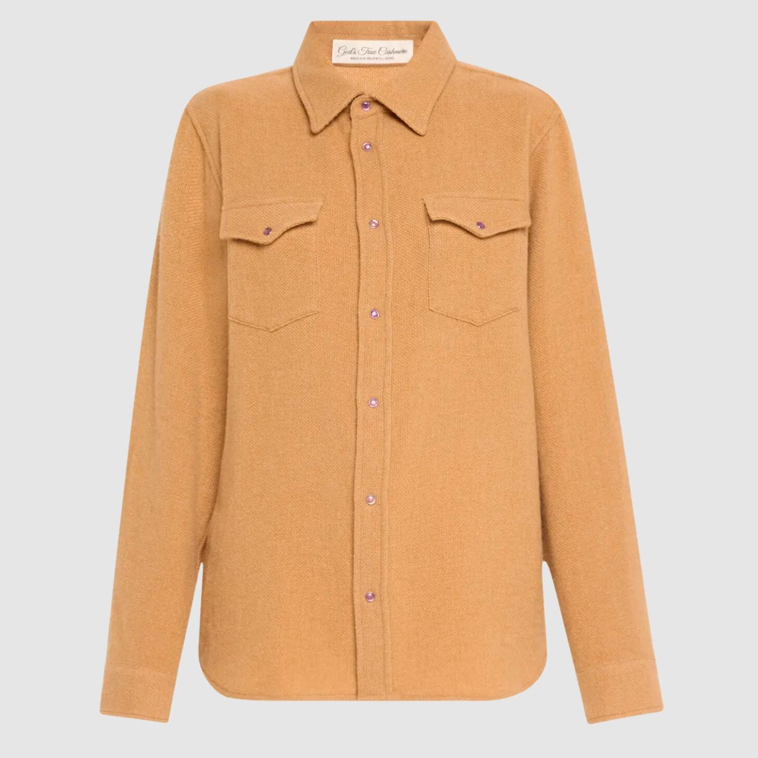 GOD'S TRUE CASHMERE Bronze Shirt