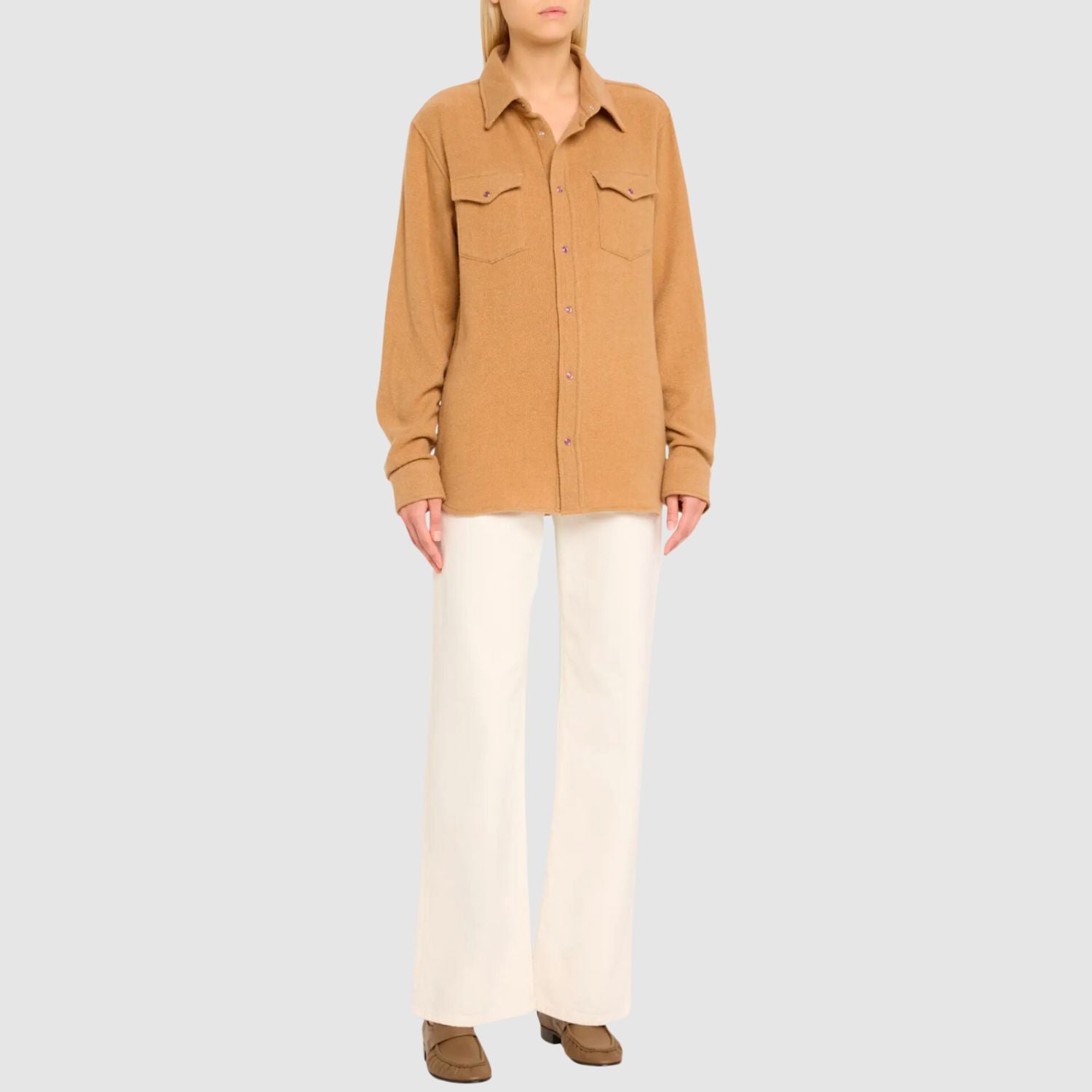 GOD'S TRUE CASHMERE Bronze Shirt