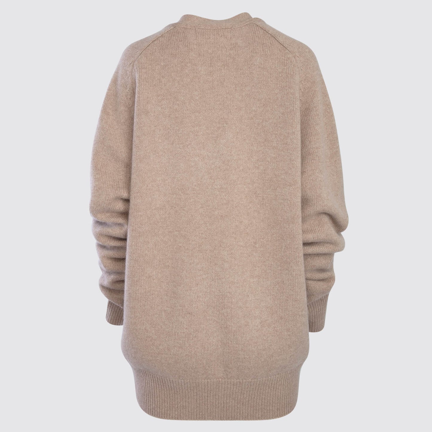 Extreme Cashmere | Papilli Cardigan in Sand Back View