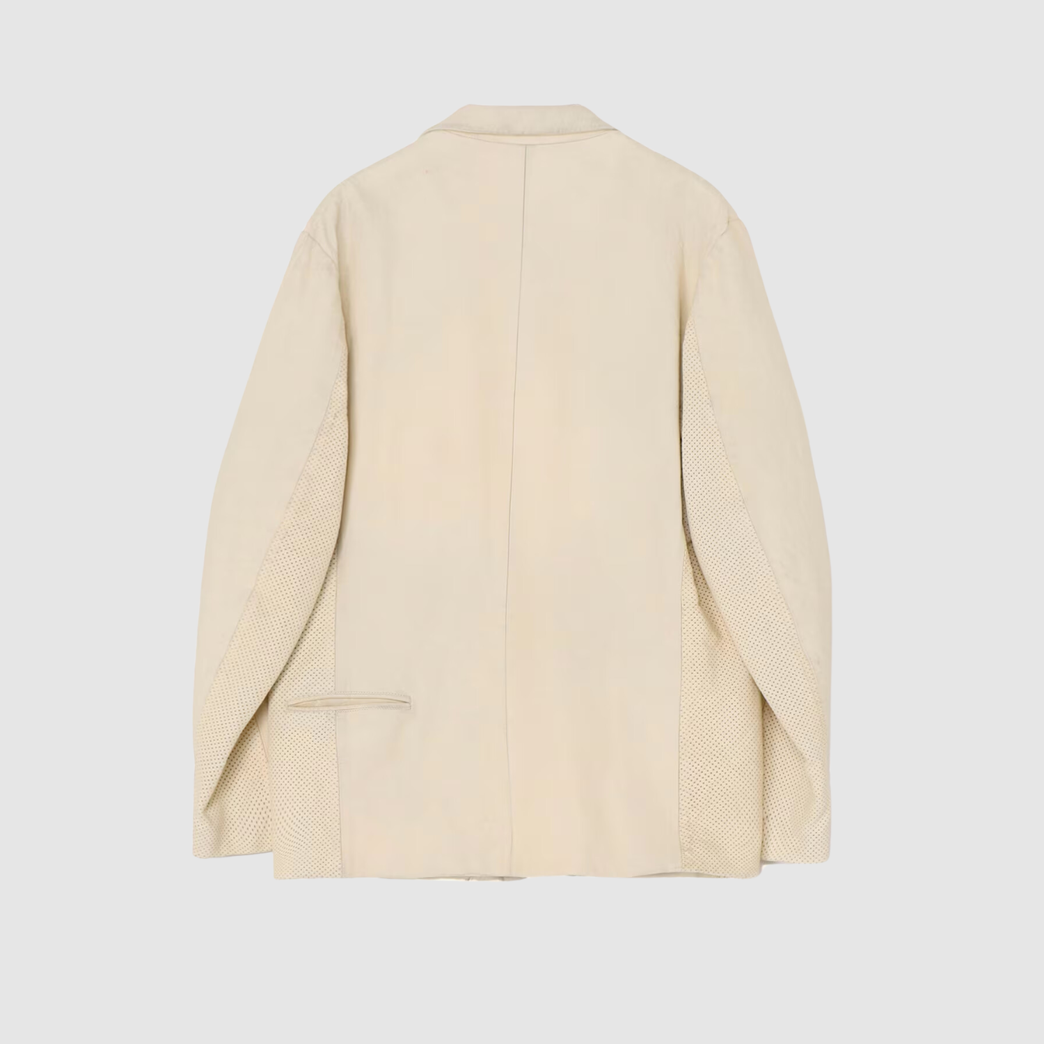 Yohji Yamamoto Organic Tanned CALF Washed 2BS Piping Calf Jacket