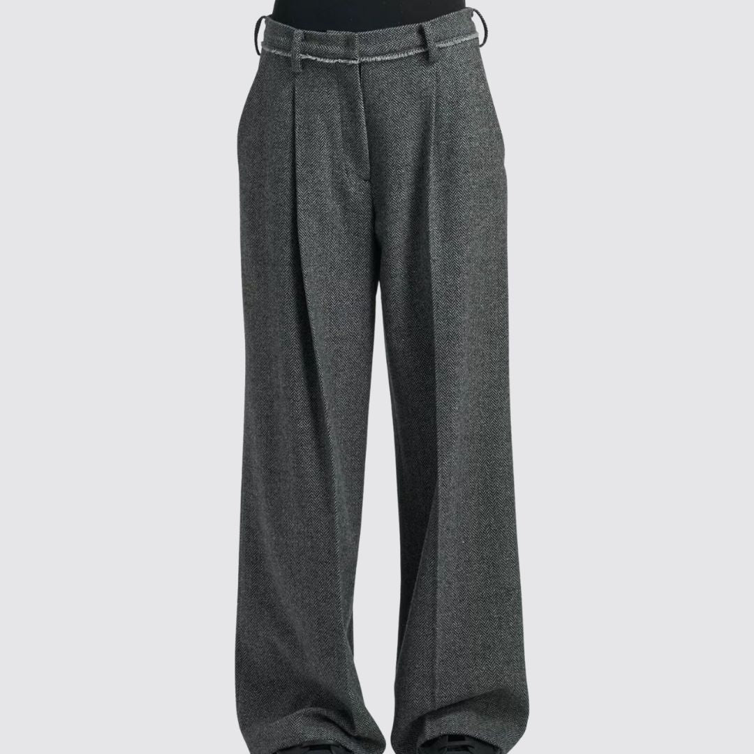 Yohji Yamamoto Center Pressed Pants View