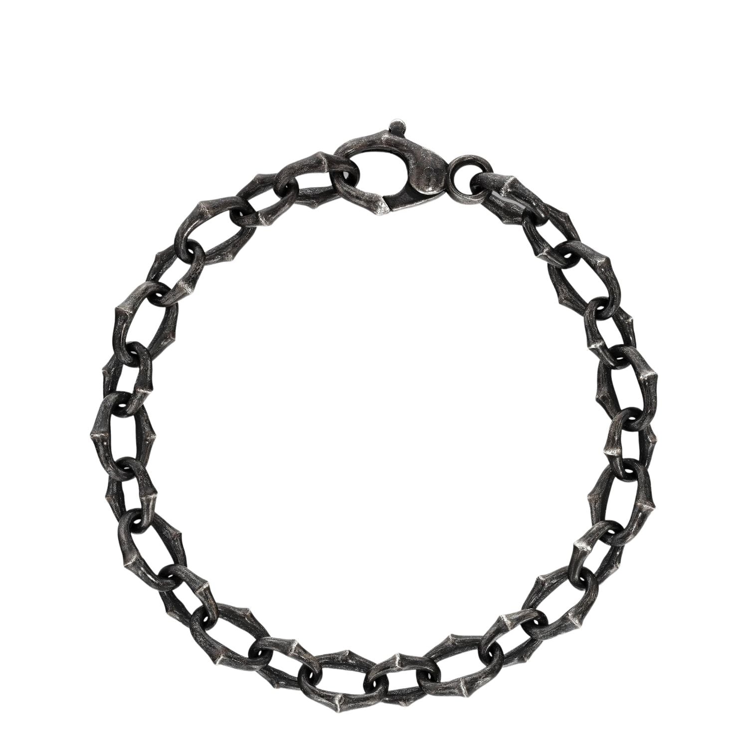VRAM Sterling Silver Chrona Chain Bracelet - 2 XL