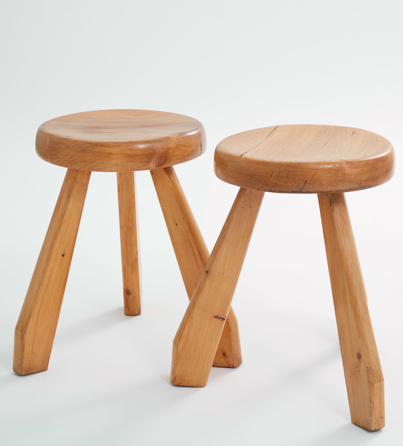 Charlotte Perriand Model 523 Tabouret Stools