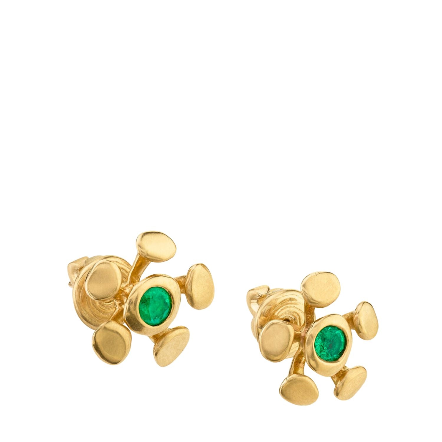 Vram Chrona Emerald Studs