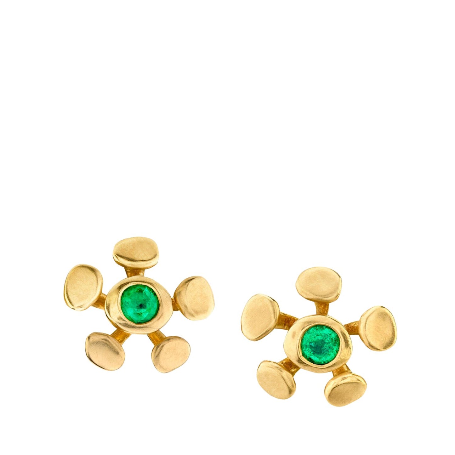 Vram Chrona Emerald Studs