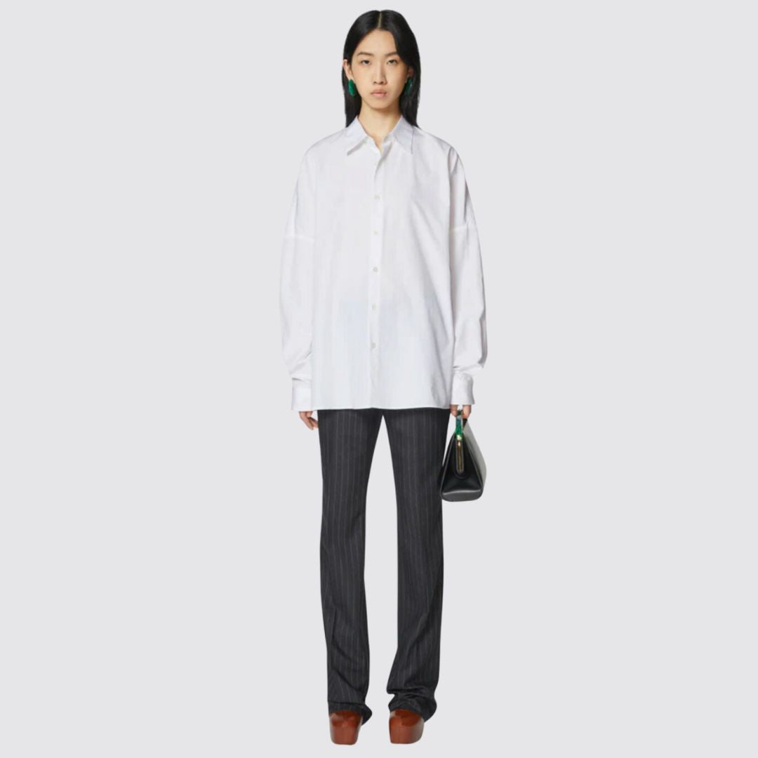 Dries Van Noten Cotton Cocoon Shirt Style Shot