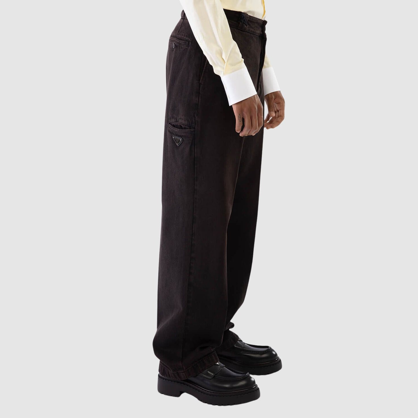 Prada Overdyed Denim Pants