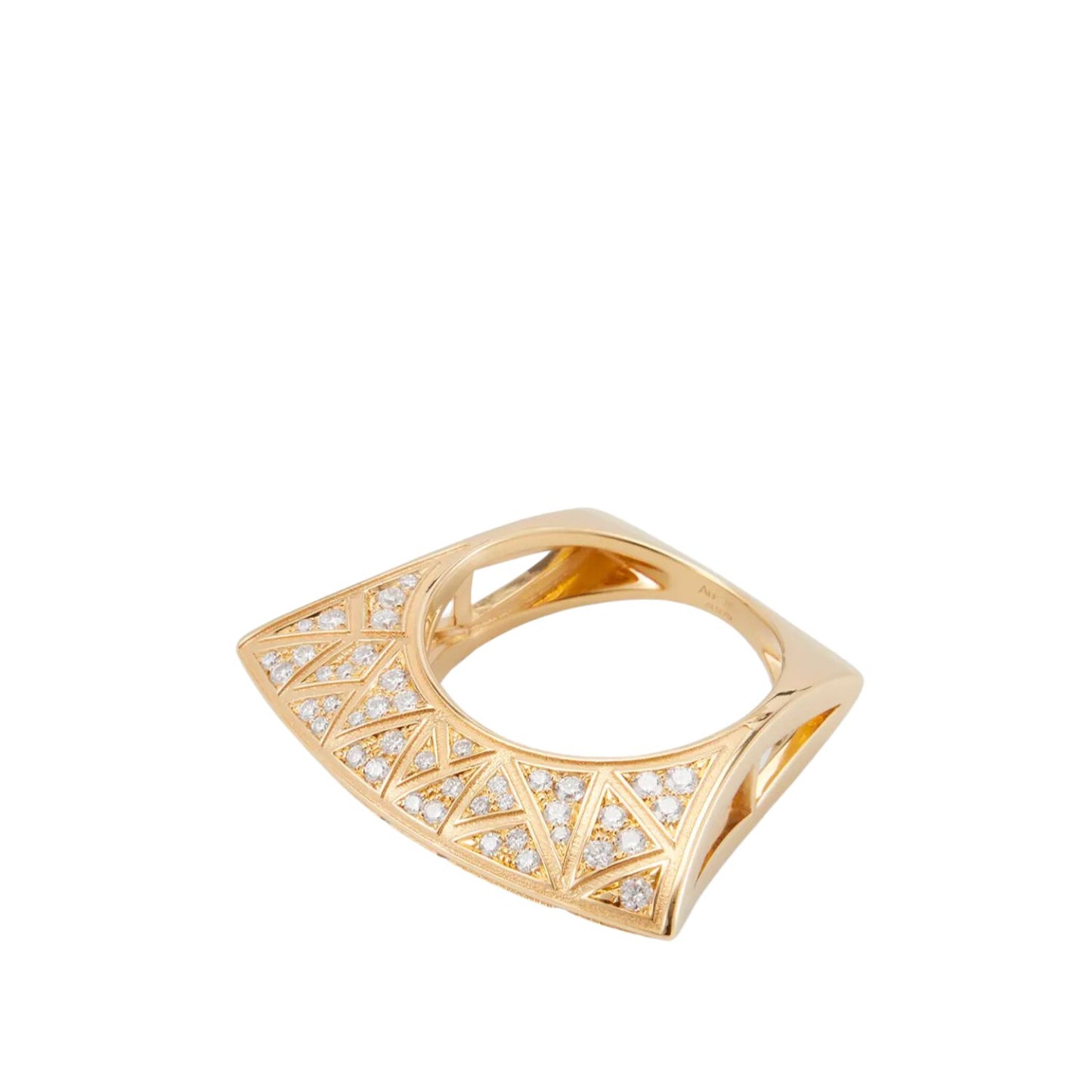 Dries Criel Diamond Lotus Ring