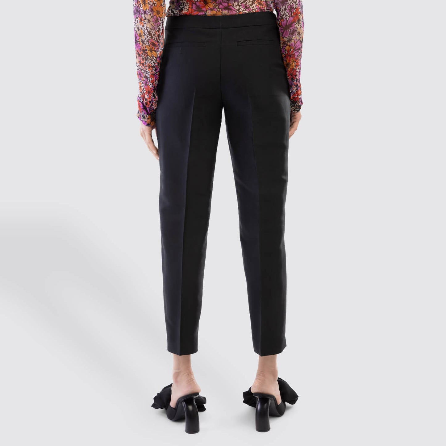Dries Van Noten Cropped Straight Leg Pant Back