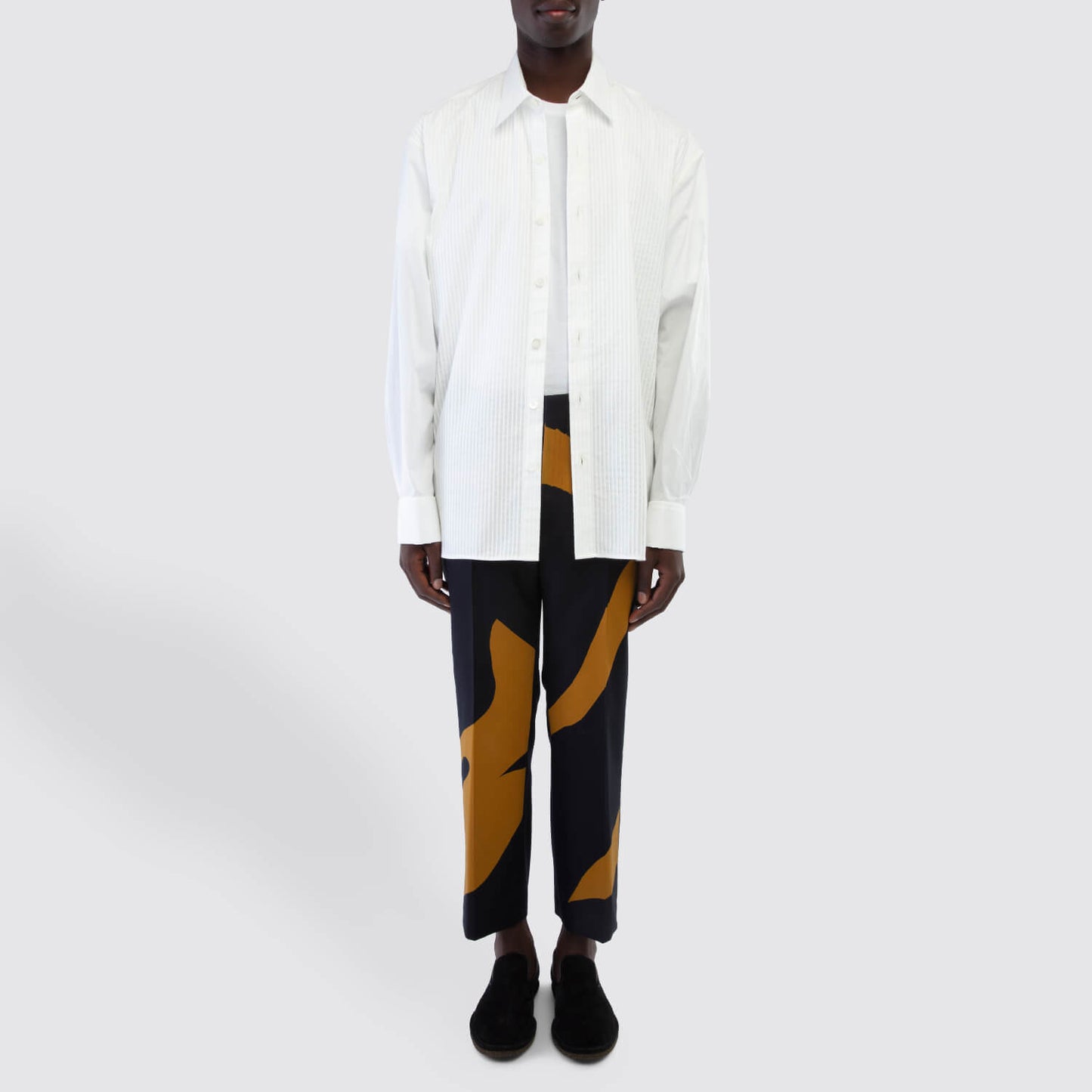 Dries Van Noten Calendar Tux Shirt Style Shot