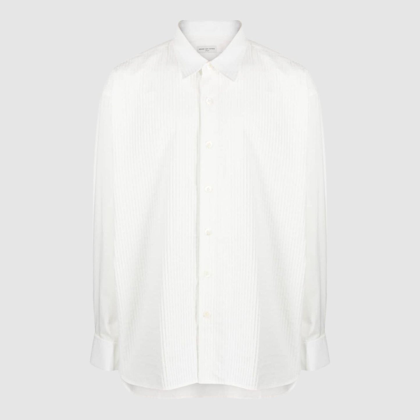 Dries Van Noten Calendar Tux Shirt Front View