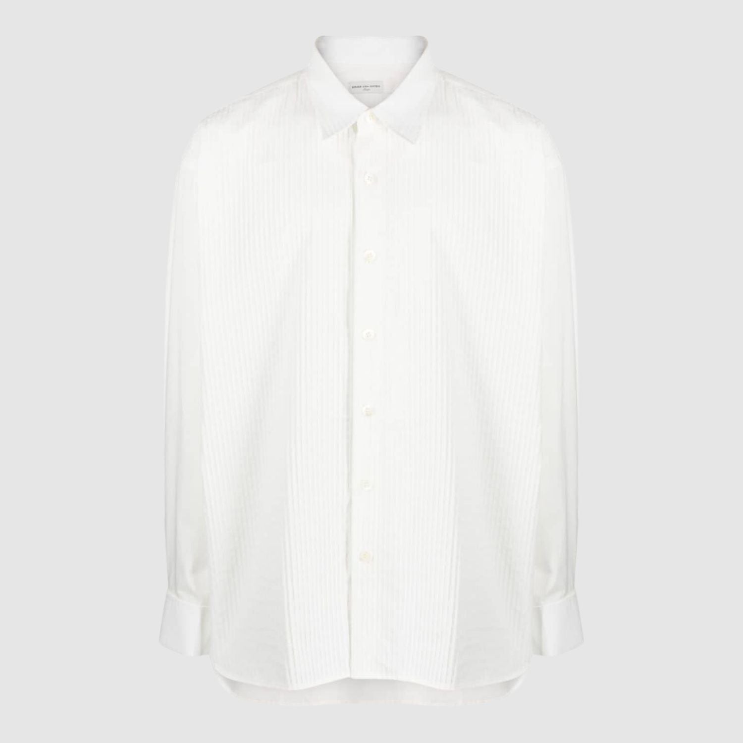 Dries Van Noten Calendar Tux Shirt Front View