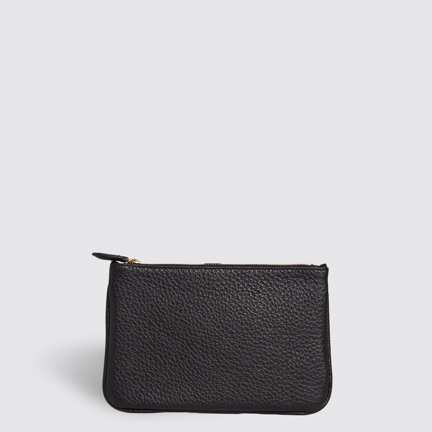 Extra Virgo Black Leather Pouch
one side