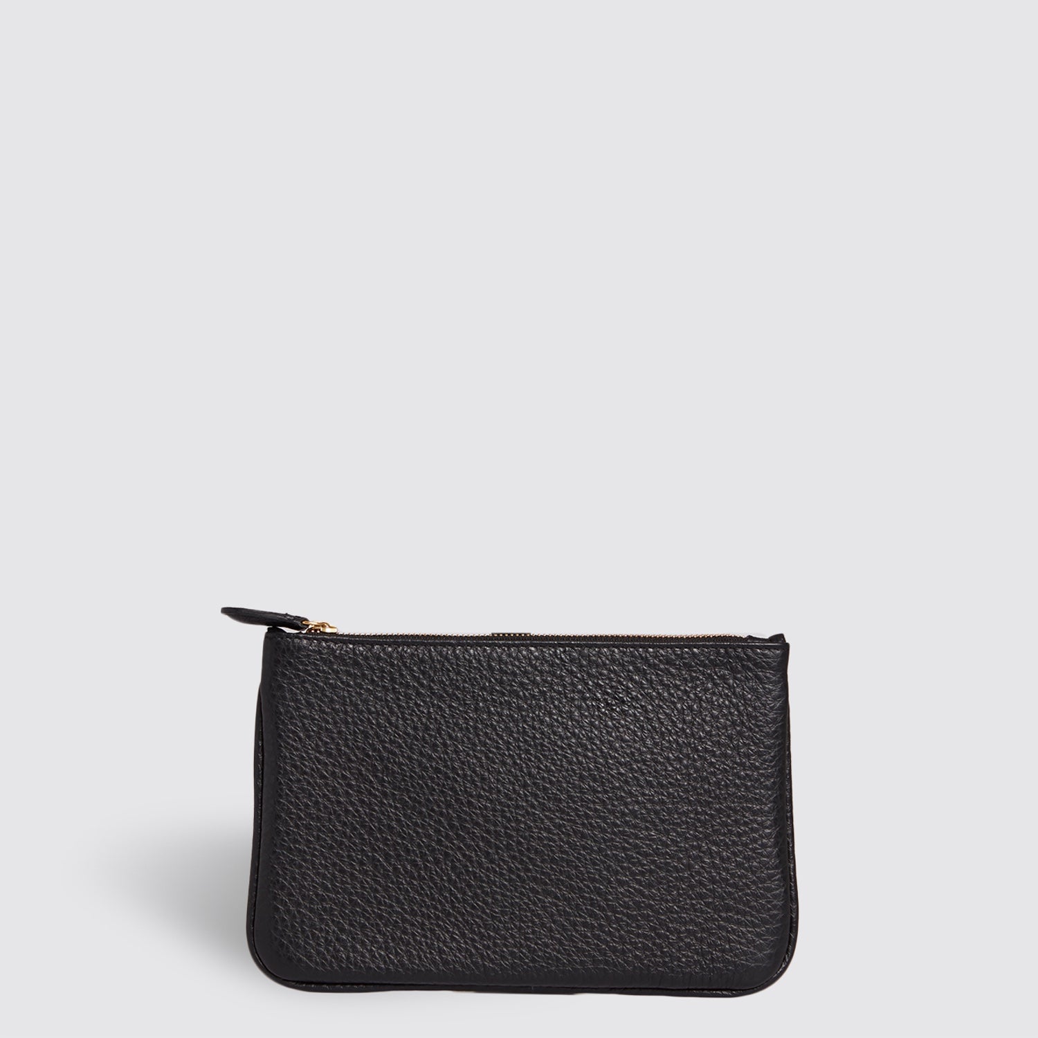 Extra Virgo Black Leather Pouch
one side