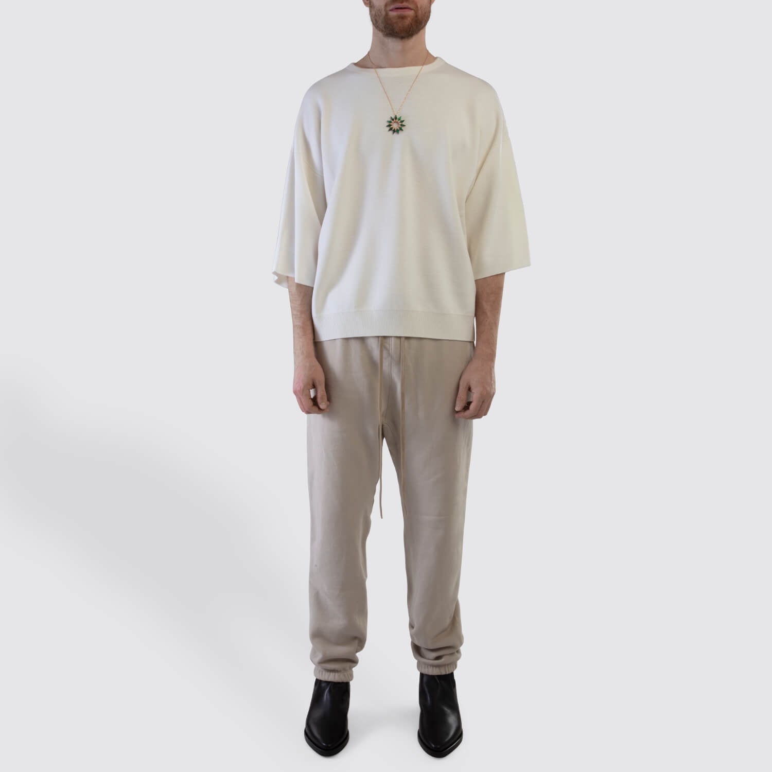 Fear Of God Eternal Fleece Classic Sweatpant in Cement