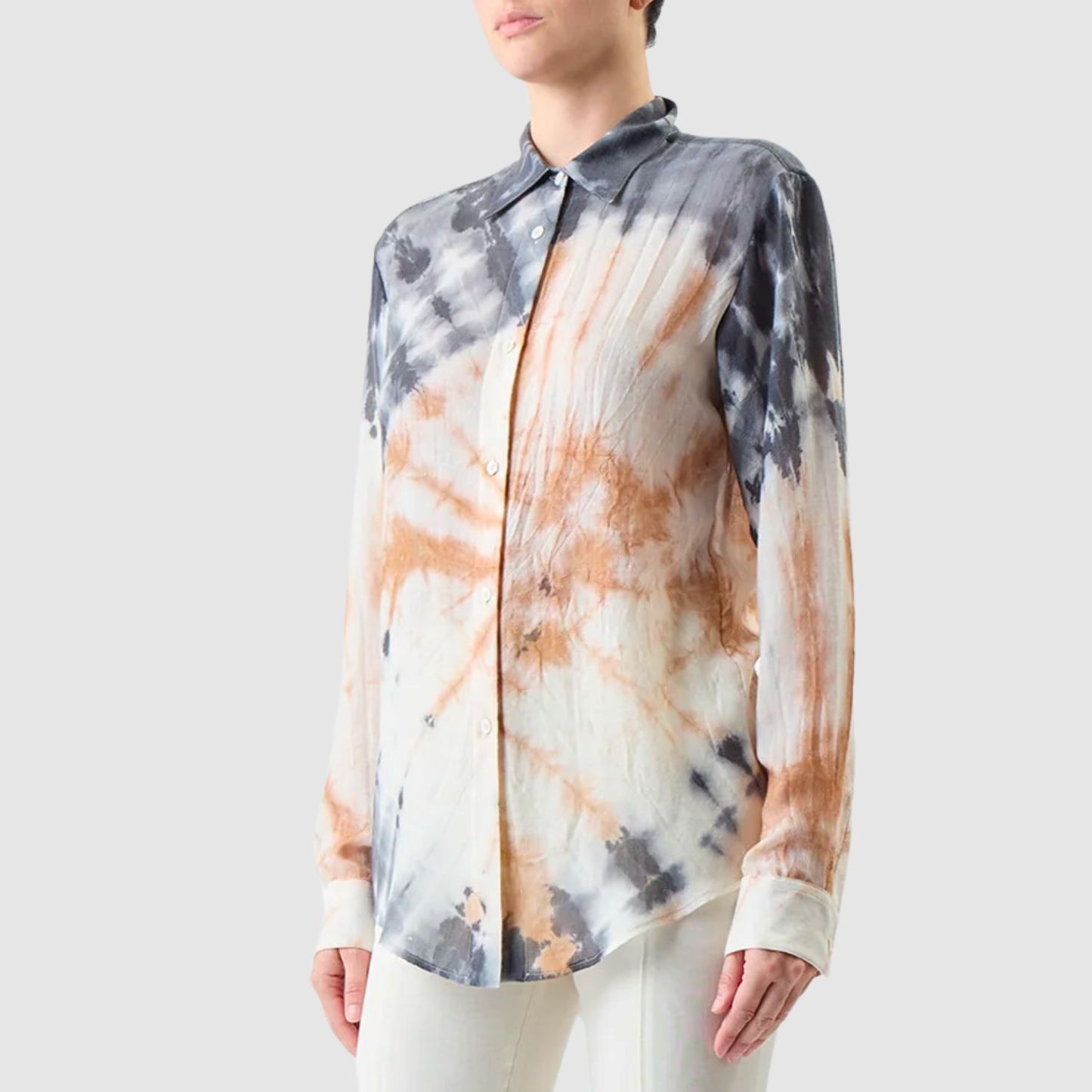 Gabriela Hearst Ferrara Shirt in Cashmere Silk