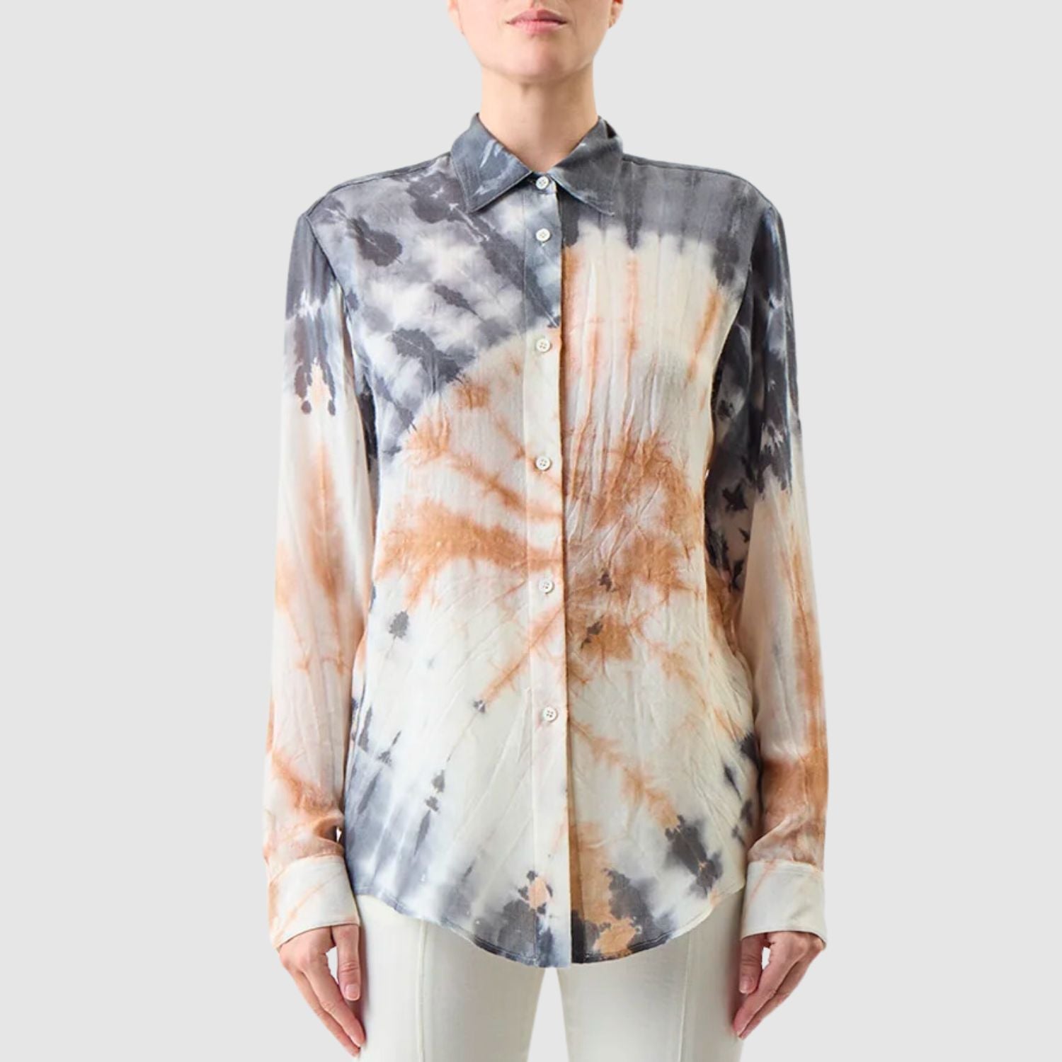 Gabriela Hearst Ferrara Shirt in Cashmere Silk