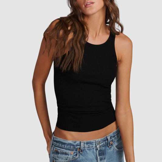 Eterne High Neck Fitted Tank