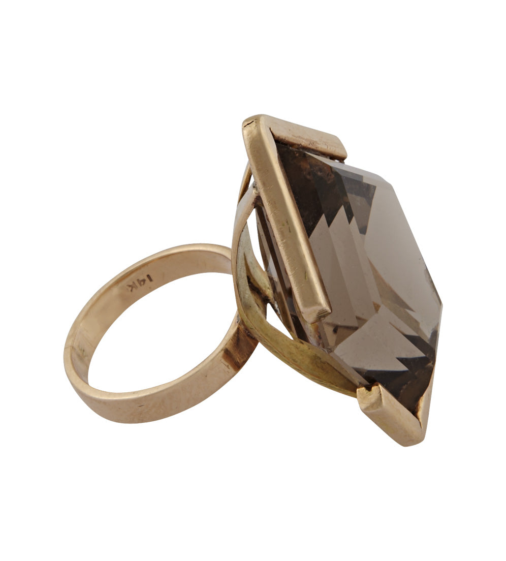 Vintage Jewelry Vintage 14k gold and Topaz Ring