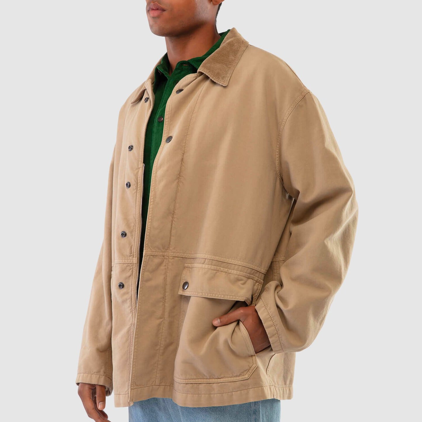 The Row Frank Jacket in Cotton